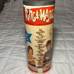 Vintage RING-A-Majigs Building Construction Set, Building Toy Set Molenaar